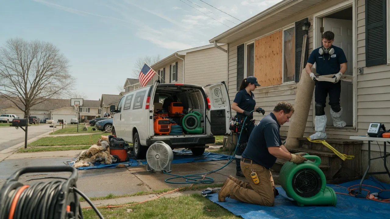 Water Damage Restoration in New Blaine, AR near me